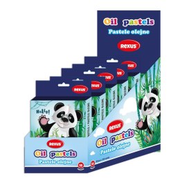 Pastele olejne 18 kol. Rexus (603550)