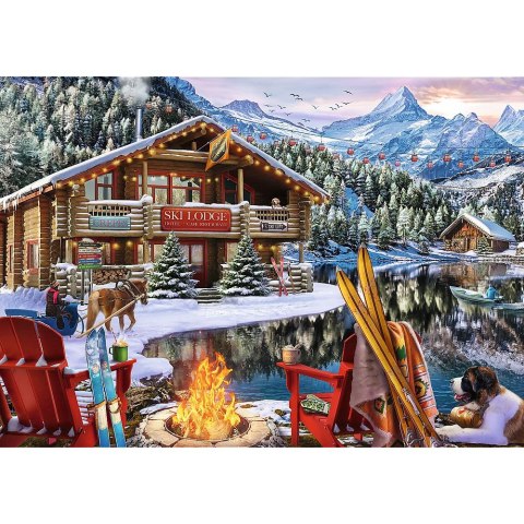 Puzzle Xmass Święta w górach Trefl (37540) Puzzle Xmass Święta w górach Trefl (37540)