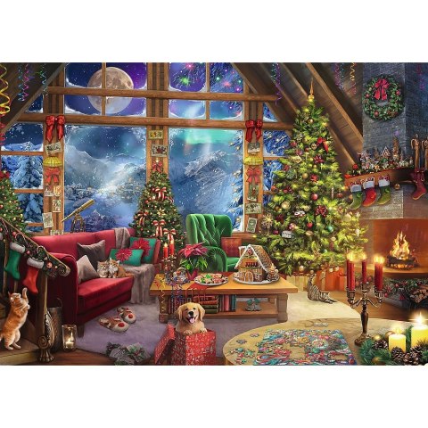 Puzzle Xmass Święta w górach Trefl (37540) Puzzle Xmass Święta w górach Trefl (37540)
