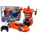 Robot 2w1 Pilot R/C Zdalnie sterowane Pomarańczowy Lean (12088)