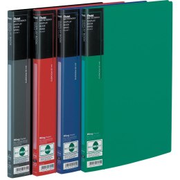 Teczka ofertowa Wing A4 kolor: czerwony 20 kieszeni Pentel