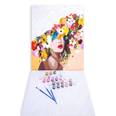 Zestaw plastyczny portret w kwiatach Astra Artea (801022904)