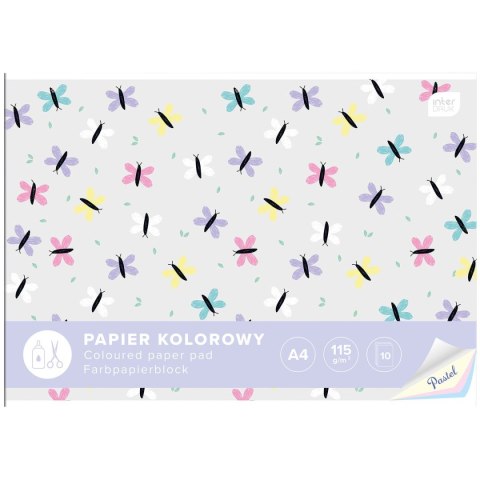 Zeszyt papierów kolorowych A4 115g 10k Interdruk (5902277294166) Zeszyt papierów kolorowych A4 115g 10k Interdruk (5902277294166)