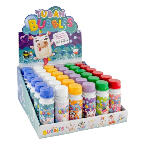 Bańki mydlane 60 ml 36szt. Tuban (TU3421) Bańki mydlane 60 ml 36szt. Tuban (TU3421)