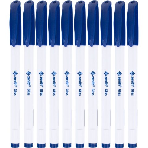 Długopis Gliss niebieski 0,5mm Zenith Długopis Gliss niebieski 0,5mm Zenith