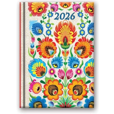 Kalendarz książkowy (terminarz) WYCINANKA B6 Lucrum (41DS)