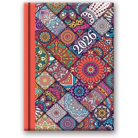 Kalendarz książkowy (terminarz) WYCINANKA B6 Lucrum (41DS)