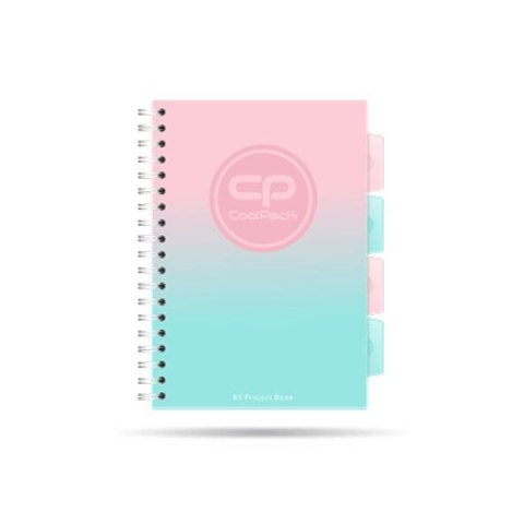 Kołozeszyt (kołonotatnik) CoolPack Gradient B5 200k. krata Patio (31718CP)