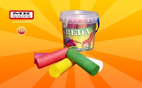 Kreda chodnikowa kolorowa kolor: mix Mar-Bor