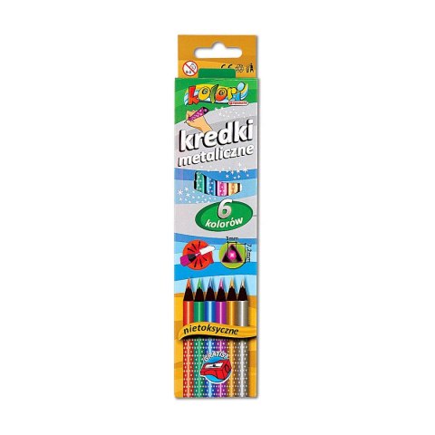 Kredki świecowe 6 kol. Penmate Kolori (TT7538) Kredki świecowe 6 kol. Penmate Kolori (TT7538)