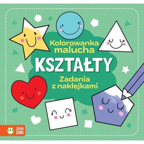 Książeczka edukacyjna Kształty. Zielona Sowa Książeczka edukacyjna Kształty. Zielona Sowa