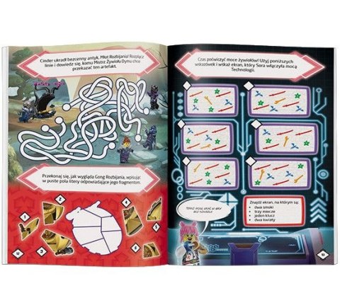 Książeczka edukacyjna LEGO® NINJAGO®. Mistrzyni Technologii Ameet (LNC 6730) Książeczka edukacyjna LEGO® NINJAGO®. Mistrzyni Technologii Ameet (LNC 6730)