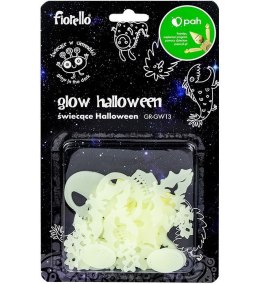 Naklejka ścienna Fluorescencyjna Halloween miks 18 szt Fiorello (170-2809)
