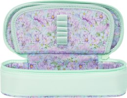 Piórnik flowers zielony Oxford (400182135)