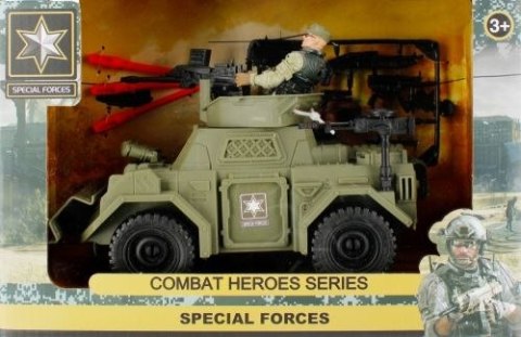 Samochód wojskowy z akcesoriami Mega Creative (502155)