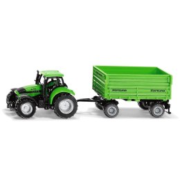 Traktor DEUTZ-FAHR z przyczepą 2-osiową SIKU (S1606)