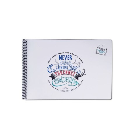 Blok rysunkowy BLOK POZIOMY NAPISY sfu3013 biały 10k [mm:] 250x350 Strigo (8681379330138)