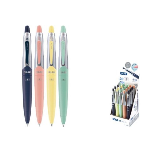 Długopis Capsule Silver wkład niebieski 1,0mm Milan (1765649120) Długopis Capsule Silver wkład niebieski 1,0mm Milan (1765649120)