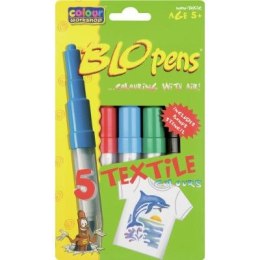 Flamaster do tekstylii 5 kol. Centropen