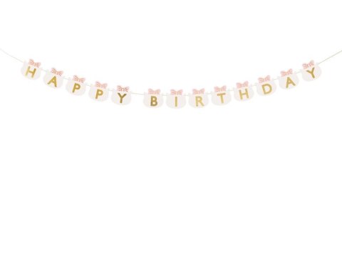 Girlanda Happy Birthday Kotki, 2.8 m Partydeco (GRL113) Girlanda Happy Birthday Kotki, 2.8 m Partydeco (GRL113)
