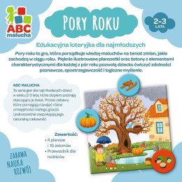Gra edukacyjna Pory Roku z Serii ABC Malucha Pory roku Trefl (01941)