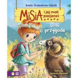 Gra planszowa Misia i jej mali pacjenci Górska przygoda Zielona Sowa