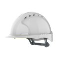 Kask ochronny EVO2 PASEK PRZESUWNY WENTYLOWANY BIAŁY Jsp (BH-AJF030000100)