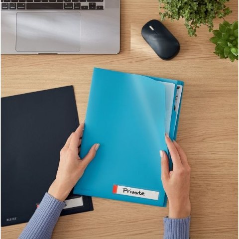 Koszulki na dokumenty Cosy A4 kolor: niebieski Leitz (47160061)