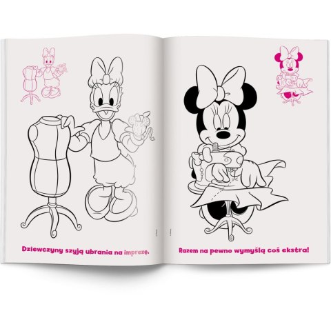 Książka dla dzieci Minnie. Naklejam i Koloruję Ameet Książka dla dzieci Minnie. Naklejam i Koloruję Ameet