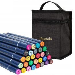 Marker specjalistyczny FINENOLO dwustronne 6941798433998 wkład mix mixmm mix końcówka Deli (EC184-40)