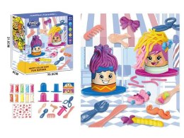 Masa plastyczna dla dzieci Fryzjer mix Bigtoys (BPLA2541)
