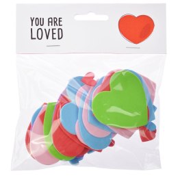 Naklejka (nalepka) Piankowe serduszka Arpex (WA6026)