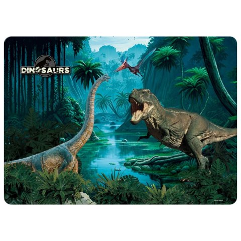 Podkład na biurko Dinozaur mix PVC PCW Derform (PLADN19)