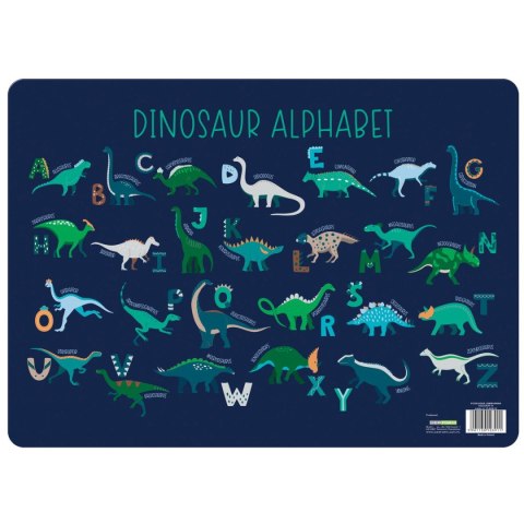 Podkład na biurko Dinozaur mix PVC PCW Derform (PLADN19)