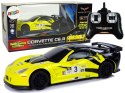 Samochód R/C 1:24 Corvette Żółte C6.R 2.4 G Światła Lean (9734)