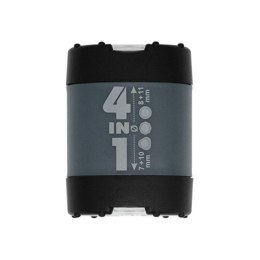 Temperówka czarna Kum (4-IN-1)
