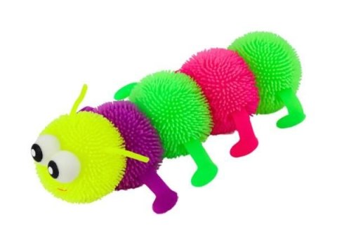 Gniotek Gumowa dżdżownica neonowa Lean (20138)