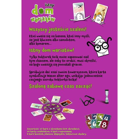 Gra planszowa High Line Istny dom wariatów Trefl (002352)