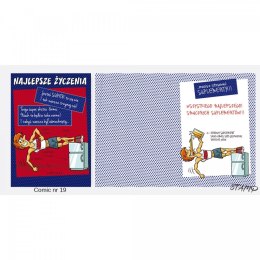 Kartka składana Comic Urodzinowy dla chłopaka B6 Ev-corp (STKC-019)