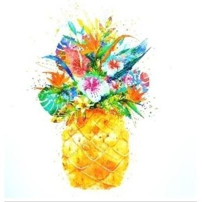 Kartka składana KARNET KW HS Ananas Henry (5907465664479) Kartka składana KARNET KW HS Ananas Henry (5907465664479)