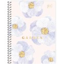 Kołozeszyt (kołonotatnik) GARDEN A6/80 A6 80k. 70g krata Interdruk (70G)