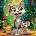 Mozaika kot i mysz Fun&Joy Mozaika kot i mysz Fun&Joy