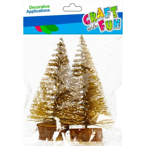 Ozdoba świąteczna BN Choinka 10cm/2sztuki Craft with Fun (501482) Ozdoba świąteczna BN Choinka 10cm/2sztuki Craft with Fun (501482)