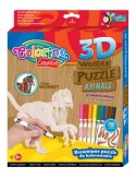 Puzzle Colorino drewniane Patio (32490)