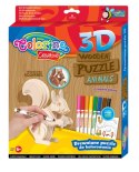 Puzzle Colorino drewniane Patio (32490)
