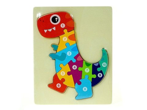 Układanka drewniana dinozaur Adar (580992)