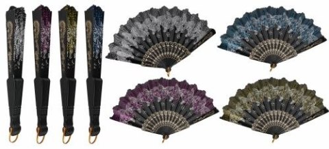 Wachlarz koronkowy Mega Creative (556654) Wachlarz koronkowy Mega Creative (556654)