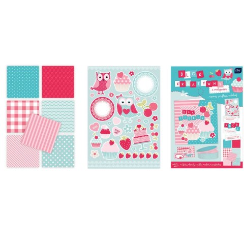 Zestaw plastyczny kreatywny pastel Interdruk (BLKRPASTEL) Zestaw plastyczny kreatywny pastel Interdruk (BLKRPASTEL)