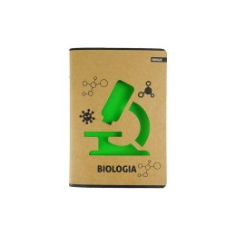 Zeszyt Kraft Liner biologia A5 60k. 70g krata [mm:] 147x209 Beniamin