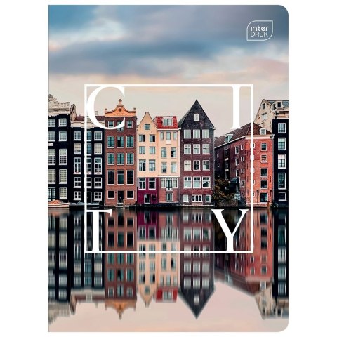 Zeszyt TRAVEL A5 60k. 70g krata Interdruk